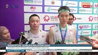 12 JAN 2026 - BTH - BADMINTON TERBUKA MALAYSIA 2026: TEKANAN SAAT KRITIKAL HALANG AARON-WOOI YIK