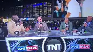 Shaq & Chuck Argue About Who Will Come Out of the West to NBA Finals &ldquo;You Better Lower Your Tone&rdquo;