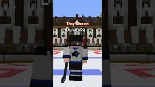 they made A PRO HOCKEY LEAGUE IN MINECRAFT??? #minecraft