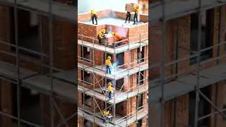 ✨Small Scale, Big Details | Satisfying Mini Construction#bome ##reels #trending #viral