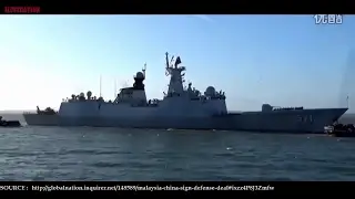 High tech military gear: China and Malaysia sign deals on navy vessels