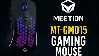 Meetion GM015 Lightweight Honeycomb RGB Gaming Mouse