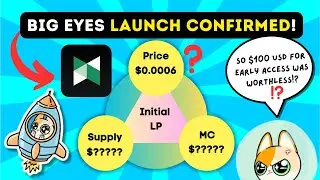 Запуск Big Eyes подтвержден! Но какова будет рыночная капитализация $BIG на момент запуска?