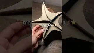 🪸🥹⭐️ Making a STARFISH my wall 🐬 Cardboard Craft | DIY Shark Tutorial #cardboard #diy