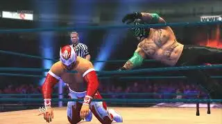 WWE 13: NO DQ: REY MYSTERIO VS SIN CARA  SMACKDOWN FULL MATCH GAMEPLAY #WWE