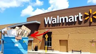 НЕ ПОВЕРЮ, ЧТО СОТРУДНИК WALMART ОСТАВИЛ В СВОЕМ МУСОРНОМ КОНТЕЙНЕРЕ!!