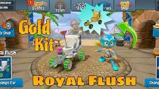 Beach 🏖️ Buggy Racing 2 Royal Flush 🪙 Golden Skin 🔓 Unlock Video #gaming