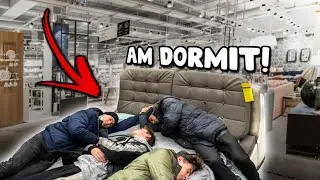 AM DORMIT ÎN MAGAZIN