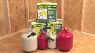 Touch 'n Foam Pro -Two-Component Spray Foam Kits