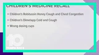 Children's Robitussin, Dimetapp cough medicine recalled for possible overdose risk