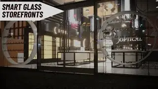 Smart Glass Storefronts: Elevate Security, Style & Privacy for Your Business