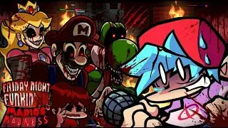 SURVIVING THE NIGHTMARE: Friday Night Funkin' VS. Mario's Madness