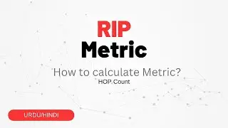 Understanding Metric, Hop, Cost, and Distance in Routing Information Protocol | Urdu/Hindi