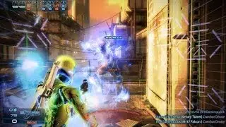 Mass Effect 3 : Firebase Ghost - Geth Platinum Challenge - Multiplayer Gameplay Playthrough