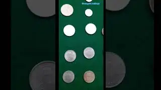 bharugold collection different type of Indian old coins and notes...from childhood🙂