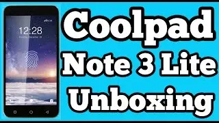 Coolpad Note 3 Lite Dual Sim Mobile |  Unboxing