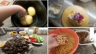 روتين اليوم المسوك الاسبوعي 🤷‍♀️سويت كومبي 🥔اني ورقوي 👌وطلعت تجنن🙈