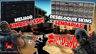 COMO COMPRAR O MELHOR MOD MENU PARA CS2 COM TODAS SKINS LEND&Aacute;RIAS DESBLOQUEADAS | AIMBOT ESP 2025!