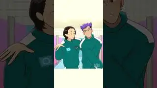 Squidgame Bathroom Scene | animation #animation #squidgame #thanos #top #thangyu
