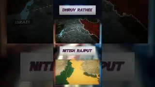 Map Animation Mastery. 🌍👑 ...#knowledge #videoediting  #dhruvrathee  #nitishrajput #tips #tricks