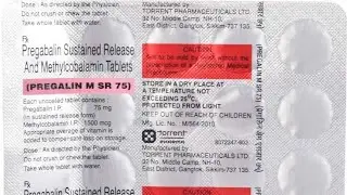 Pregalin M SR 75 Tablet uses, side effects and doses in Hindi