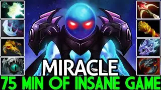 MIRACLE [Arc Warden] 75 Min Insane Game Full 9 Slotted Dota 2