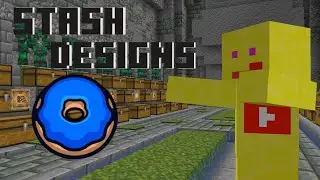 Топ-5 лучших вариантов дизайна тайников DonutSMP, схема в описании!