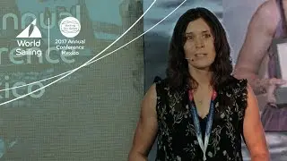 Jo Aleh keynote speech at World Sailing Balancing the Boat Forum