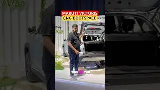Maruti VICTORIS CNG BOOTSPACE CHECK!