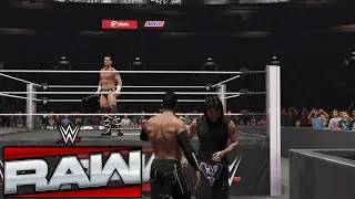 WWE 2K25 - CM Punk Ruins Judgment Day's Chair Attack Scheme On LA Knight - Raw 19/1/2026