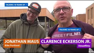 Talking 18 Years of Bike Portland & Streetfilms with Jonathan Maus and Clarence Eckerson Jr.