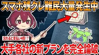 【警告】「iPhone実質24円」は買うな！2年後に借金地獄に落ちる「1年レンタルの罠」とは？【ずんだもん解説】