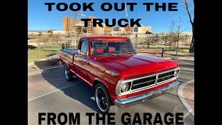 Took out the Red Classic Truck for a Spin!!!