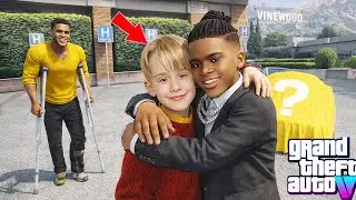😍👶🏽❤️ Kid Franklin Meets Kevin From Home Alone😍GTA 5 Kid Franklin Real Life Mod S1 EP40