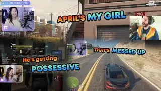 Compilation of Leslie reacting to Ramee breaking up April and Uchi | GTA V RP NoPixel 3.0