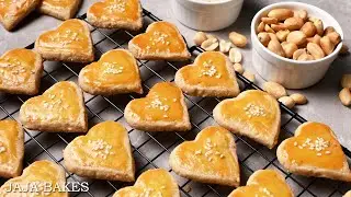 Peanut Cookies (With Dairy-Free and Vegan Options) | Jaja Bakes