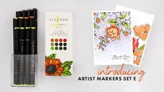 Altenew Product Intro - Artist Markers Set E