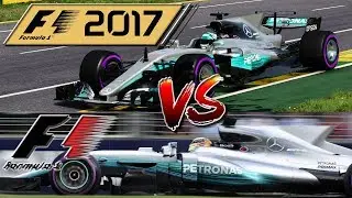 F1 2017 Game Vs Hamilton's Australia Pole