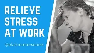 Relieve stress! @platinumresumes