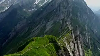 4K Adventure | Backpacking | Landscape | Green Mountain | Nature | Free Stock Video Footage