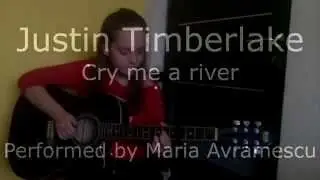 (Justin Timberlake) Cry Me A River - Fingerstyle guitar cover