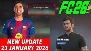 What is NEW UPDATE EA Sports FC 26 Version 1.4.1 and Live Update 23 January 2026