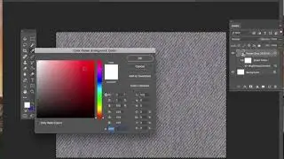 How to recolor + use fabric scans in Photoshop