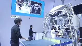 CES 2018: Ping Pong, Human vs Robot (Forpheus)