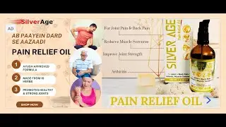 SilverAge Ayurvedic Pain Relief Oil