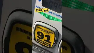 California Gas Prices Be Like #shorts