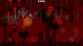 Heartbeat by KrmaL (Extreme Demon, new hardest) 8-41% | Geometry Dash