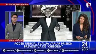 Andr&eacute;s Hurtado &ldquo;Chibol&iacute;n&rdquo; reaparece en audiencia por prisi&oacute;n preventiva