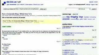 Social Bookmarking & Tagging for Public Relations