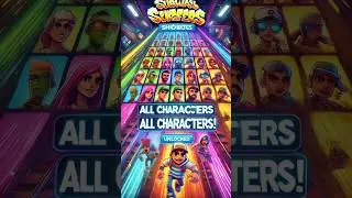 Unlocking ALL Characters in Subway Surfers! 🚀🔥 #shorts #challenge